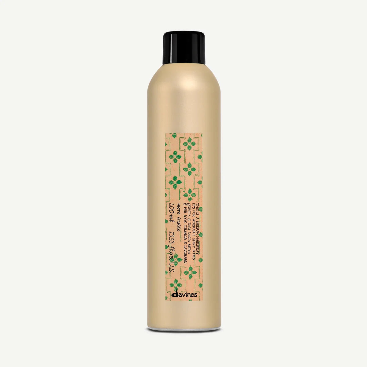 This is a Medium Hair SprayStyling hairspray for medium-hold, reworkable looks