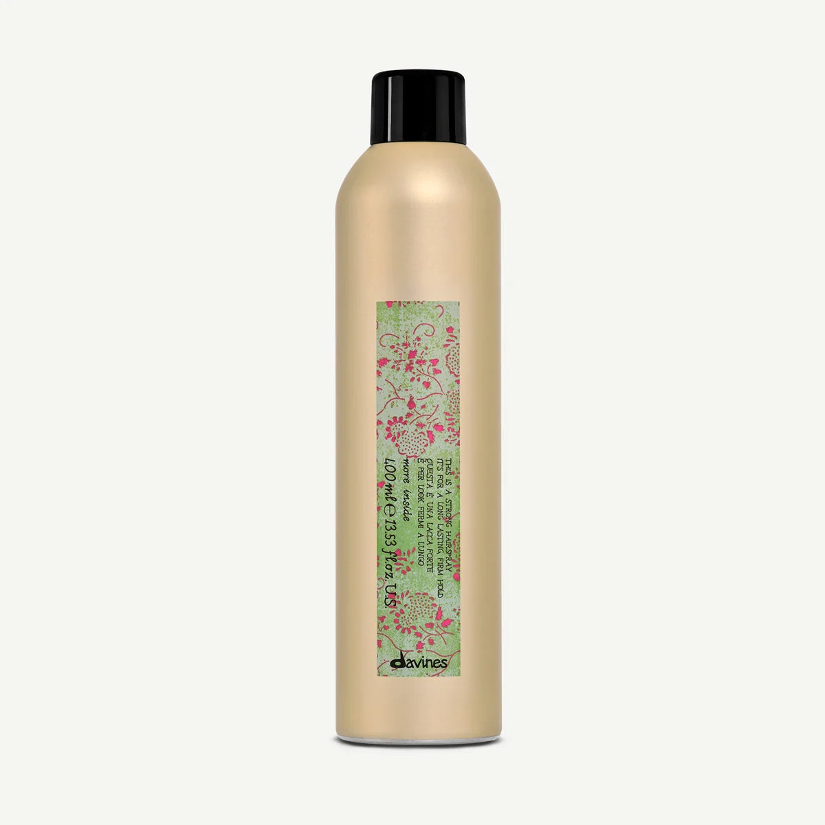This is a Strong Hair SprayStrong hold hairspray